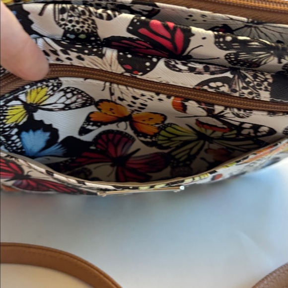 Rosetti Multicolor Butterfly Crossbody Bag - Picture 4 of 9